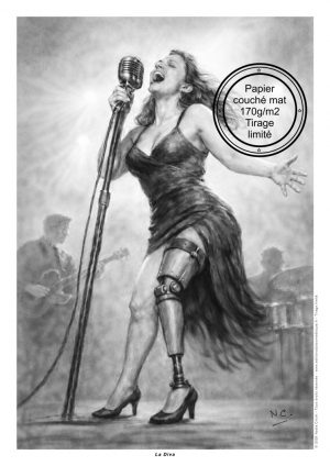 La Diva (Affiche au format 21x30cm)