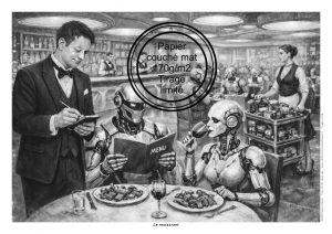 Le restaurant (Affiche au format 21x30cm)